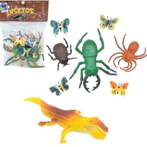 Kit  Insetos  Plasticos