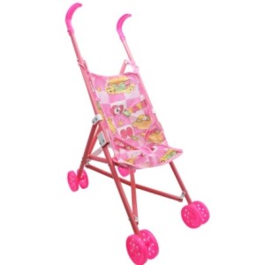 Carrinho de Boneca de Metal