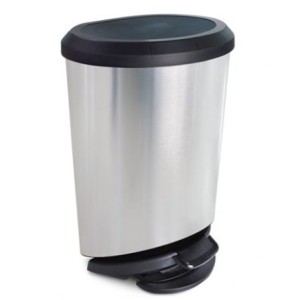 Lixeira  Com  Pedal  20 Litros  Inox-  Pos  Industria