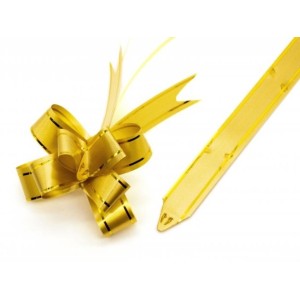 Laço  Facil Com 10 Vermelho /Dourado /Branco