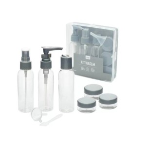 Kit Para Viagem  Com 9 Peças