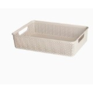 Cesto  Organizador  Creme  Linea