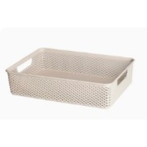 Cesto  Organizador  Creme  Linea