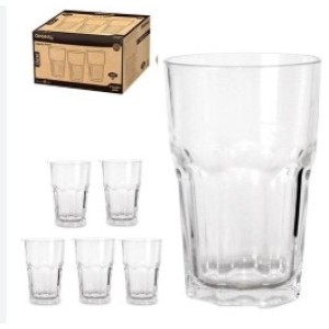 Jogo  De Copo  525 Ml Linha Jade Com 6 Unidades