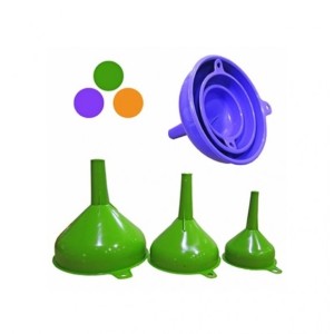 Kit Funil Com 3 Peças