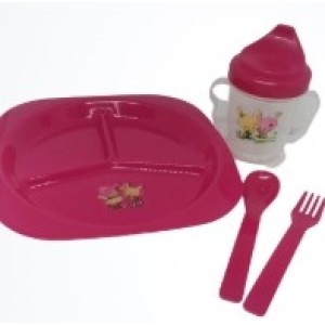 Kit  Infantil  Plastico 4 Peças