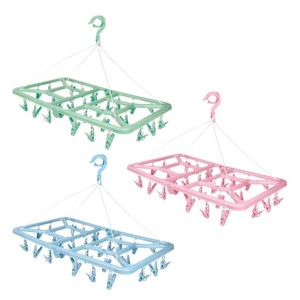 Varal  Portátil Com 32 Prendedores  Plasticos