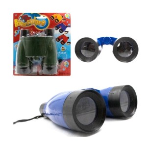 Binoculos  Plastico Com  Correia  Cores Sortidos  Cartela