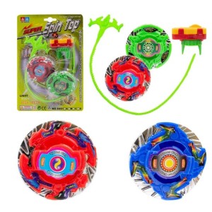 Lança  Disco  Plastico  Com  2 Discos  Cores Sortidas  Cartela