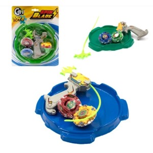 Lança  Disco  Plastico  Com 1 Lançador  2 Discos  Com Arena   Redonda Cores  Sortidas  Cartela