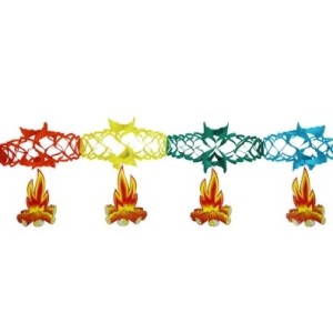 Enfeite Junino de Papel 3 Metros