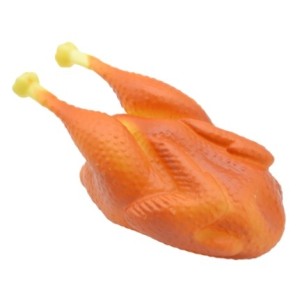 Mordedor  Em Plastico  Para  Pets - Frango