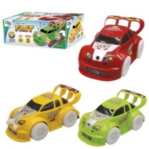 Carro a  Pilha Fast Com  Luz e Musica