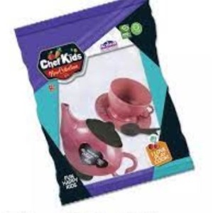 Bule  + Xícara + Pires + Colher Chef  Kids - Bobina