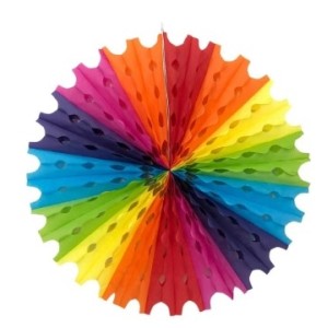 Leque Junino Grande 50 cm