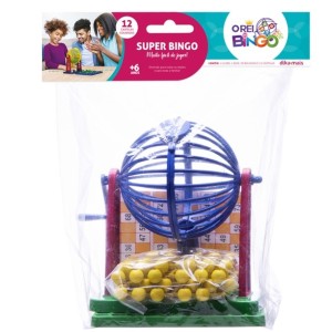 Super Bingo Na Solapa Com 12 Cartelas