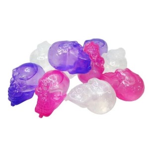 Cubos de Gelo  Artificial Caveira 10 Unidades