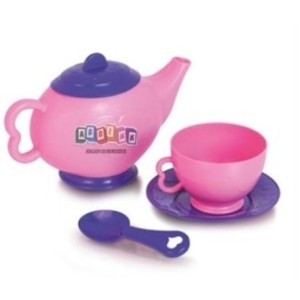 Bule + Xícara + Pires + Colher