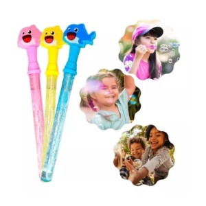 Bolha De  Sabão  De  Plastico  Bichinhos  Sortidos Com  3 Peças