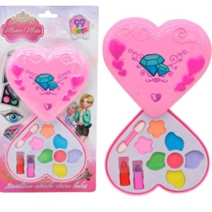 Kit  Maquiagem  De  Boneca  Coração