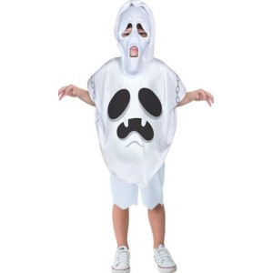 Fantasia Fantasminha  Com  Mascara do Panico