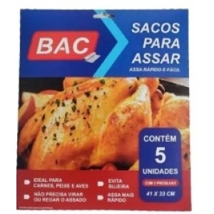 Sacos Para Assar Com Presilhas Com 5 Unidades