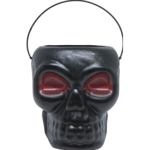 Caveira  Balde Preto