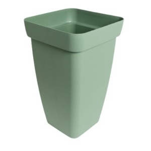 Vaso  Coluna Floratta Medio  22,0 Litros  Verde