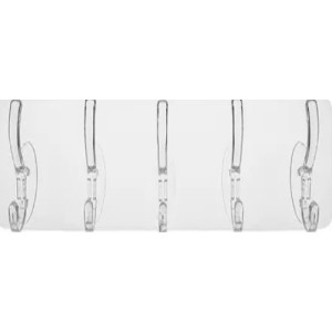 Cabide  Plastico Dupla Face  5 Ganchos