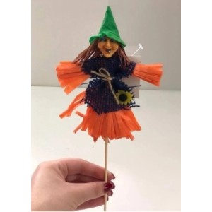 Espeto  Bruxinha  Grande 18 Cm