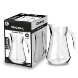 Jarra  De Vidro 1,6 Litros  -Linha Safira