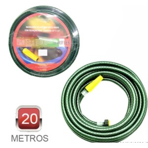 Mangueira  Trançada Vip Verde 7/6 X 1,80 20 Metros