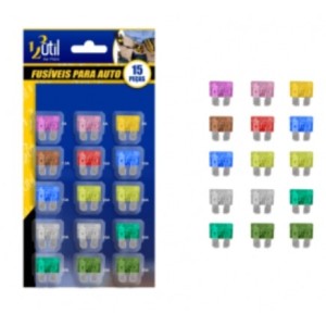 Fusivéis  Para Carro Com 15 Peças