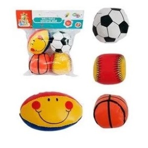 Bolinhas De Espuma Com 4 Unidades