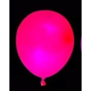 Balão  Mac  Ballon Redondo  Neon   5,0 Com 25 - Pink