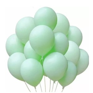 Balão  Mac  Ballon  Redondo Candy Colors 5,0 Com 25 Verde Claro