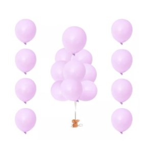 Balão  Mac  Ballon  Redondo Candy Colors 5,0 Com 25 Lilas