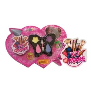 Kit Maquiagem Infantil Borboleta