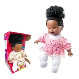 Boneca Coleção Hair Soft Negra