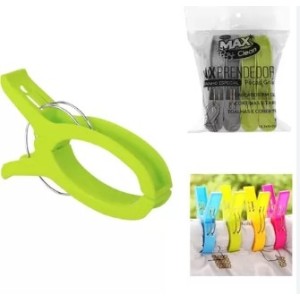 Kit 4 Prendedores Plasticos