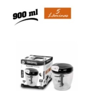  Processador De Alimentos  900 Ml  Preto  Cook