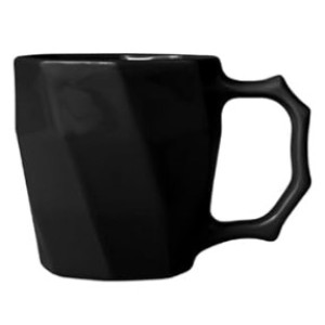 Caneca Cayan Preto Brilho 260 Ml