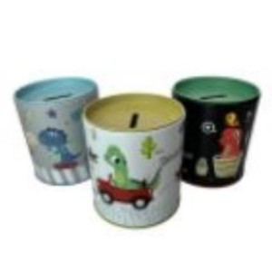 Cofre  Lata  Decorativa