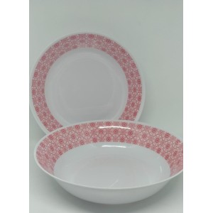 Saladeira 25 Cm  Vermelha