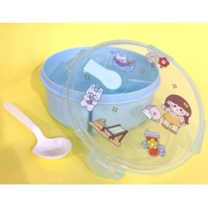 Pote  Com Talher  Infantil Com 2 Peças