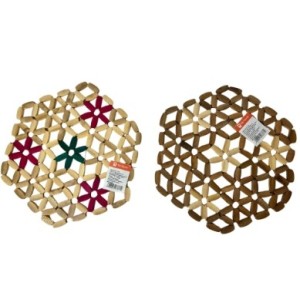 Porta  Panela de Bambu 19,5 cm