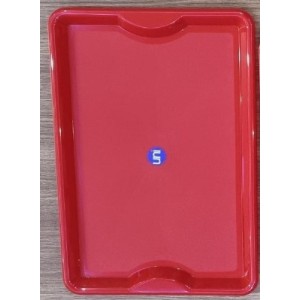 Bandeja Para Servir Grande Vermelha