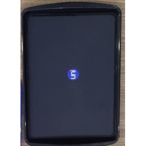 Bandeja Para Servir Media  Preta