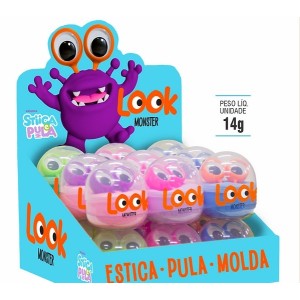 Stica e Pula  Massinha 14 Grama Look  Monster