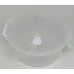 Organizadora Redonda Wave Com Trava  2,2 Litros  - Prime